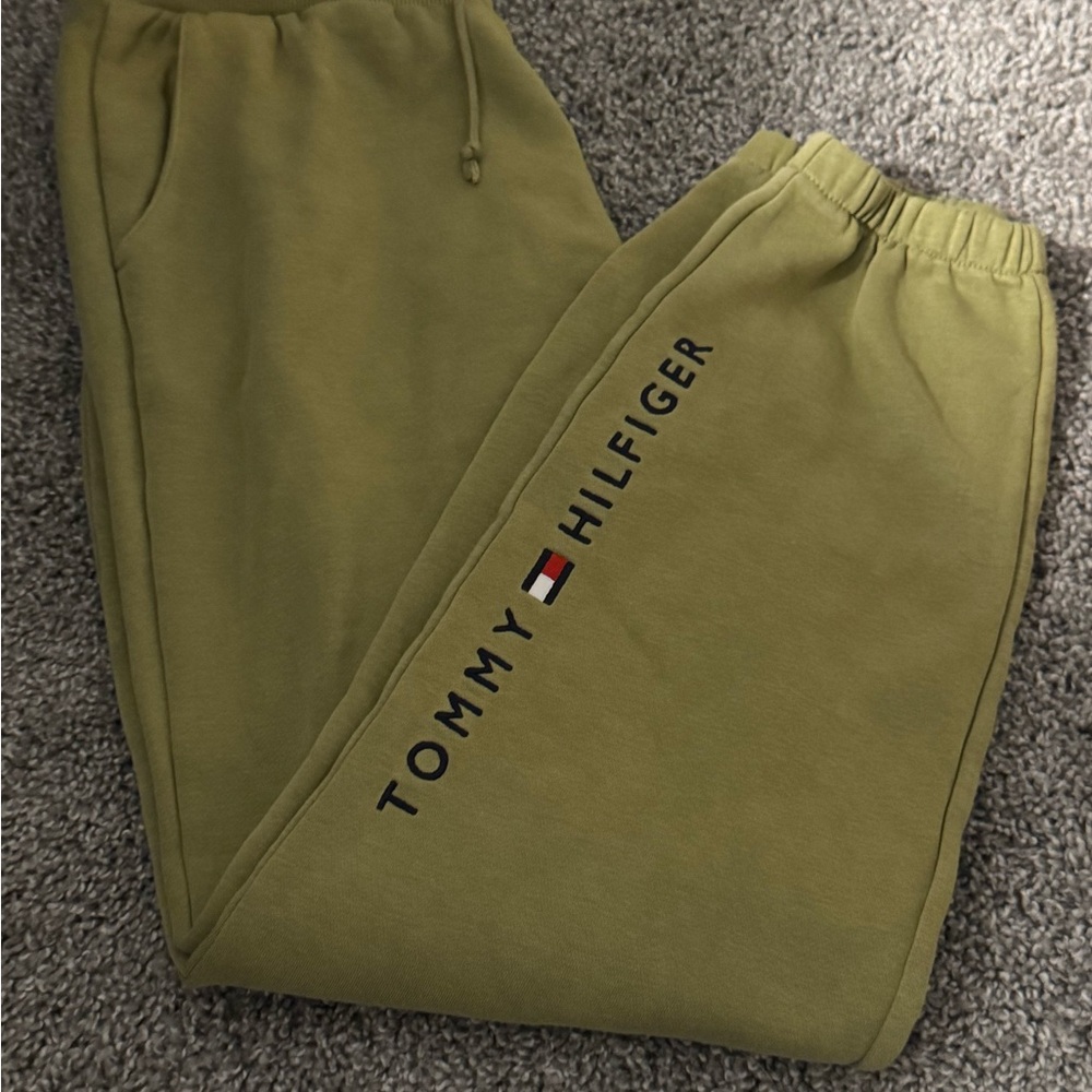 Tommy Hilfiger Olive Green Pants